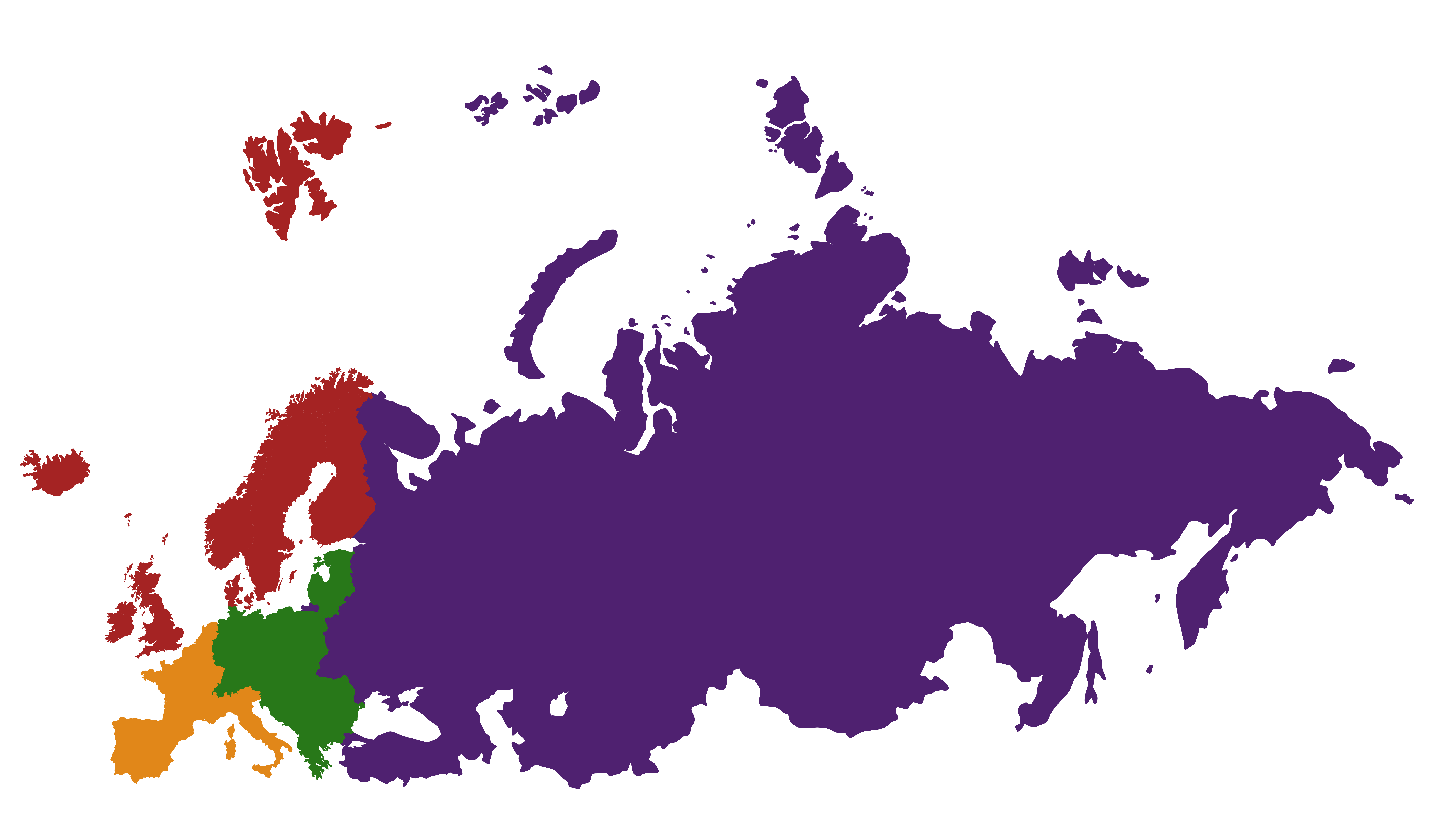 Europe map