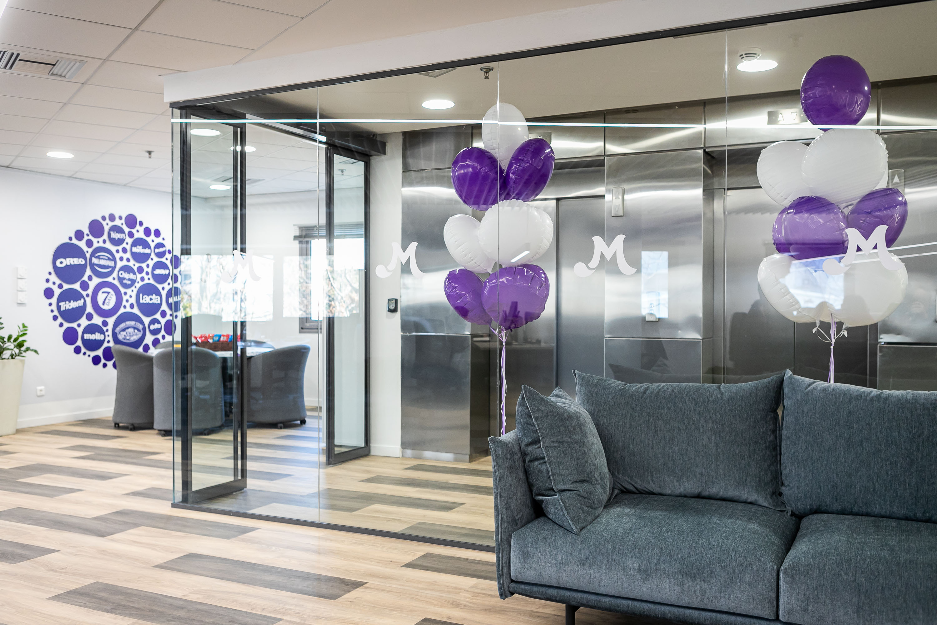 MDLZ team over Stronger Together tag