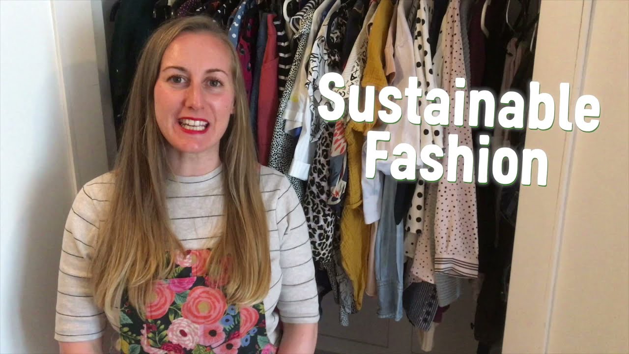 woman in front of clothing closet